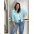 Women's Long Sleeve Jacket (S/M ONE SIZE) ITALIAN FASHION IMWB232761 S / M / L žlutá