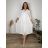 Women's Long Linen Shirt Dress Long Sleeve (S/M ONE SIZE) ITALIAN FASHION IMPLI2272014