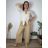 Women's Long Chiffon Short Sleeve Dress (S/M ONE SIZE) ITALIAN FASHION IMWGS231048