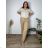 Women's Oversized Knitted Long Sleeve Sweater (S/M ONE SIZE) ITALIAN FASHION IMSN2416125