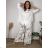 Elegant trousers with belt for women (S/M/L ONE SIZE) ITALIAN FASHION IM425057