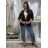 Women's long sleeve jacket (S/M ONE SIZE) ITALIAN FASHION IMPDY23MDUE991838  green pea