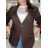 Women's long sleeve jacket (S/M ONE SIZE) ITALIAN FASHION IMPDY23MDUE991838  green pea