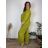 Women's long sleeve jacket (S/M ONE SIZE) ITALIAN FASHION IMPDY23MDUE991838  green pea
