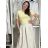 Women's Elegant Oversize Long Sweatpants (S/M/L ONE SIZE) ITALIAN FASHION IMD26045/DUR S / M / L beige