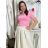 Women's Elegant Oversize Long Sweatpants (S/M/L ONE SIZE) ITALIAN FASHION IMD26045/DUR S / M / L beige