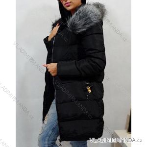 Jacket coat winter with fur (s-xl) POLSKá MODA PM217033