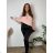 Women's long leather leggings (S/M-XL/2XL) MIEGO MIE230703 3xl / 4xl black