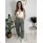 Women's Elegant Oversize Long Sweatpants (S/M/L ONE SIZE) ITALIAN FASHION IMD23634