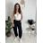 Women's Elegant Oversize Long Sweatpants (S/M/L ONE SIZE) ITALIAN FASHION IMD23634