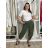Women's Oversized Knitted Long Sleeve Sweater (S/M ONE SIZE) ITALIAN FASHION IMSN2416125