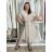 Elegant trousers with belt for women (S/M/L ONE SIZE) ITALIAN FASHION IM425057