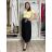 Elegant trousers with belt for women (S/M/L ONE SIZE) ITALIAN FASHION IM425057 S / M / L black