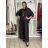 Elegant trousers with belt for women (S/M/L ONE SIZE) ITALIAN FASHION IM425057