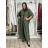 Elegant trousers with belt for women (S/M/L ONE SIZE) ITALIAN FASHION IM425057