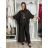 Elegant trousers with belt for women (S/M/L ONE SIZE) ITALIAN FASHION IM425057 S / M / L wine