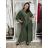 Elegant trousers with belt for women (S/M/L ONE SIZE) ITALIAN FASHION IM425057 S / M / L wine