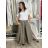 Women's Oversized Knitted Long Sleeve Sweater (S/M ONE SIZE) ITALIAN FASHION IMSN2416125 S / M / L Brown