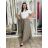 Women's Oversized Knitted Long Sleeve Sweater (S/M ONE SIZE) ITALIAN FASHION IMSN2416125 S / M / L Brown