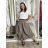 Women's Oversized Knitted Long Sleeve Sweater (S/M ONE SIZE) ITALIAN FASHION IMSN2416125 S / M / L Brown