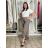 Women's Oversized Knitted Long Sleeve Sweater (S/M ONE SIZE) ITALIAN FASHION IMSN2416125