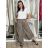 Women's Oversized Knitted Long Sleeve Sweater (S/M ONE SIZE) ITALIAN FASHION IMSN2416125 S / M / L Brown