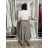 Women's Oversized Knitted Long Sleeve Sweater (S/M ONE SIZE) ITALIAN FASHION IMSN2416125 S / M / L Brown