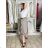 Women's Oversized Knitted Long Sleeve Sweater (S/M ONE SIZE) ITALIAN FASHION IMSN2416125 S / M / L Brown