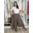 Women's Oversized Knitted Long Sleeve Sweater (S/M ONE SIZE) ITALIAN FASHION IMSN2416125