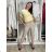 Women's summer stretch shorts (S/M/L) ITALIAN FASHION IMS24006 M/L/XL beige