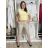 Women's summer stretch shorts (S/M/L) ITALIAN FASHION IMS24006 M/L/XL beige