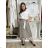 Elegant trousers with belt for women (S/M/L ONE SIZE) ITALIAN FASHION IM425057