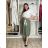 Elegant trousers with belt for women (S/M/L ONE SIZE) ITALIAN FASHION IM425057 S / M / L black
