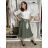 Elegant trousers with belt for women (S/M/L ONE SIZE) ITALIAN FASHION IM425057 S / M / L black