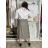 Elegant trousers with belt for women (S/M/L ONE SIZE) ITALIAN FASHION IM425057 S / M / L black