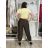 Elegant trousers with belt for women (S/M/L ONE SIZE) ITALIAN FASHION IM425057