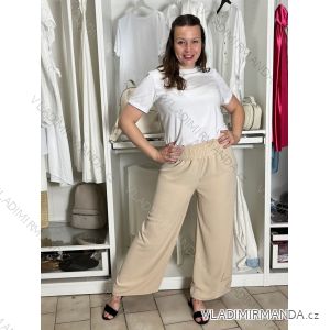 Women's Summer Long Pants (S/M/L/XL ONE SIZE) ITALIAN FASHION IMD24004/DR