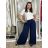 Elegant trousers with belt for women (S/M/L ONE SIZE) ITALIAN FASHION IM425057