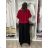 Women's Oversized Knitted Long Sleeve Sweater (S/M ONE SIZE) ITALIAN FASHION IMSN2416125