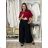 Women's Oversized Knitted Long Sleeve Sweater (S/M ONE SIZE) ITALIAN FASHION IMSN2416125 S / M / L black