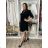 Women's Oversized Knitted Long Sleeve Sweater (S/M ONE SIZE) ITALIAN FASHION IMSN2416125 S / M / L white