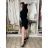 Women's Oversized Knitted Long Sleeve Sweater (S/M ONE SIZE) ITALIAN FASHION IMSN2416125 S / M / L white