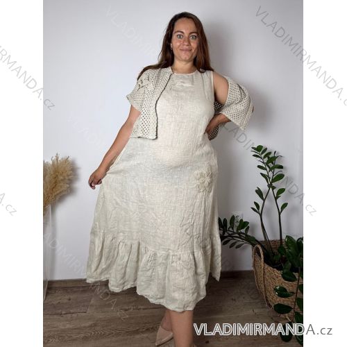 Elegant trousers with belt for women (S/M/L ONE SIZE) ITALIAN FASHION IM425057