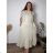 Elegant trousers with belt for women (S/M/L ONE SIZE) ITALIAN FASHION IM425057