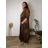Elegant trousers with belt for women (S/M/L ONE SIZE) ITALIAN FASHION IM425057