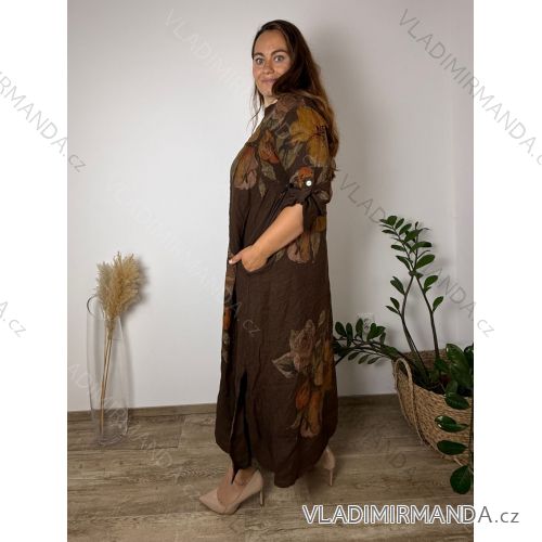 Elegant trousers with belt for women (S/M/L ONE SIZE) ITALIAN FASHION IM425057