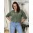Women's Long Sleeve Jacket (S/M ONE SIZE) ITALIAN FASHION IMWB232761