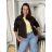 Women's Long Sleeve Jacket (S/M ONE SIZE) ITALIAN FASHION IMWB232761 S / M / L white