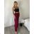 Kalhoty aladinky harémky dlouhé dámské (S/M/L ONE SIZE) ITALSKÁ MÓDA IMD21400
