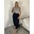 Elegant trousers with belt for women (S/M/L ONE SIZE) ITALIAN FASHION IM425057